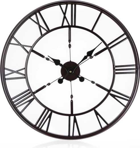 Ρολόι τοίχου Antic Black 60 cm