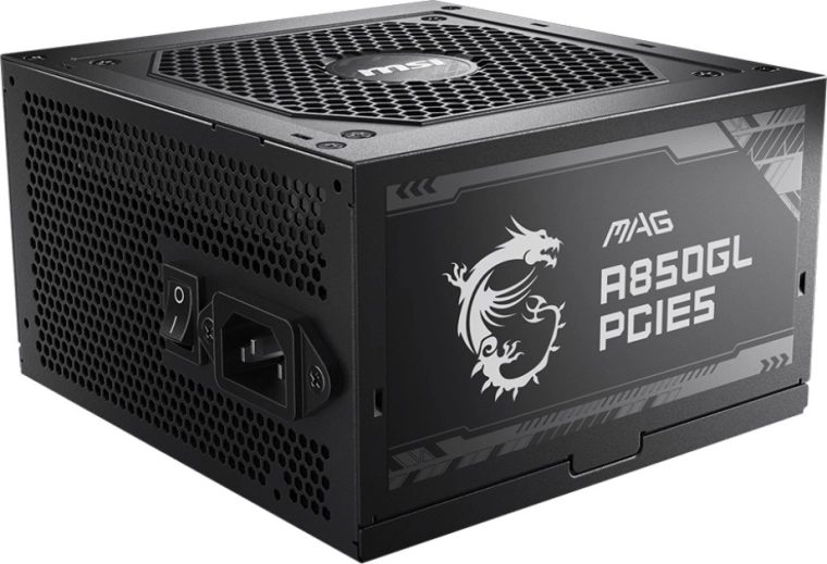 Τροφοδοτικό MSI MAG A850GL PCIe5 850 W 80 Plus Gold πλήρως αρθρωτό