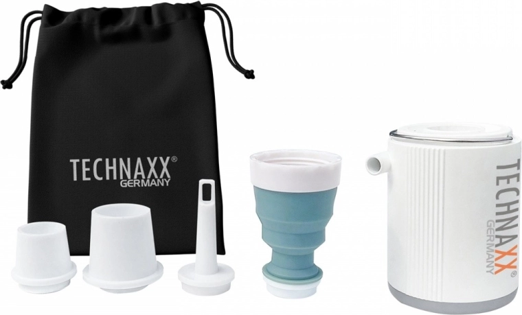 Technaxx μίνι επαναφορτιζόμενη αντλία αέρα με LED φως