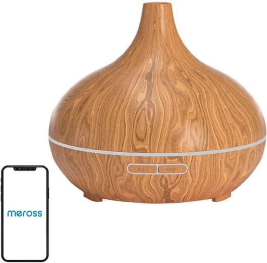 Έξυπνος διαχυτής αιθέριων ελαίων Meross Wi‑Fi με υποστήριξη Apple HomeKit