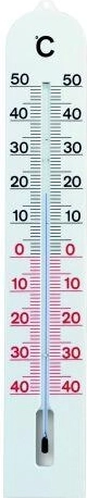Εξωτερικό υγρού θερμόμετρο 40 cm, λευκό