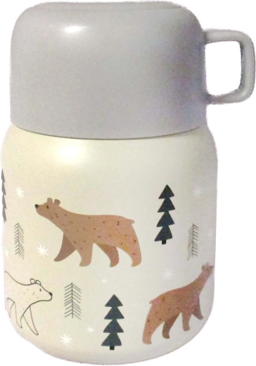 Θερμός φαγητού με σχέδιο αρκούδας 400 ml
