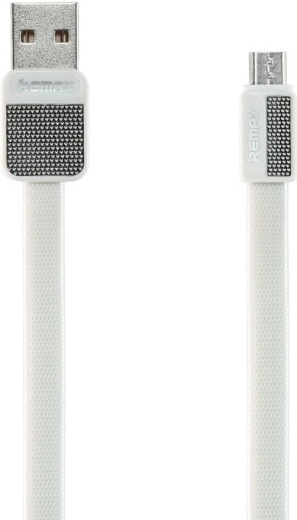 Remax Platinum καλώδιο δεδομένων microUSB 1 m λευκό