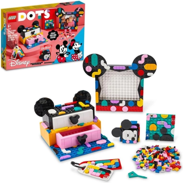 LEGO® DOTS 41964 Σχολικό κουτί Μίκι Μάους και Μίνι Μάους
