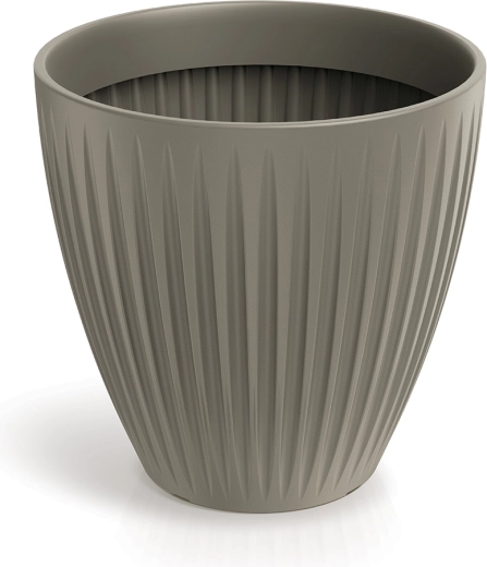 Γλάστρα Latia Round Midl 48 cm mocca