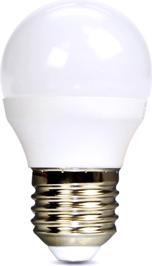 Solight λαμπτήρας LED miniglobe E27 6 W 4000 K 510 lm