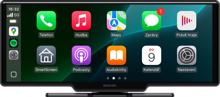 Ασύρματη οθόνη αυτοκινήτου 10,26" με Apple CarPlay και Android Auto με πίσω κάμερα