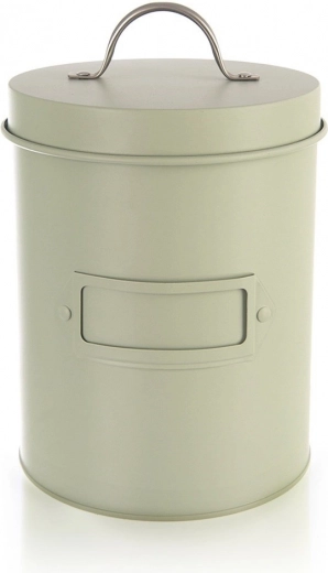 Μεταλλικό δοχείο αποθήκευσης Greenish 1,3 l, πράσινο