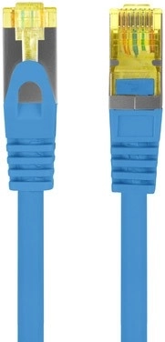 Patchcord κατ. 6A S/FTP LSZH CU 0,25 m μπλε