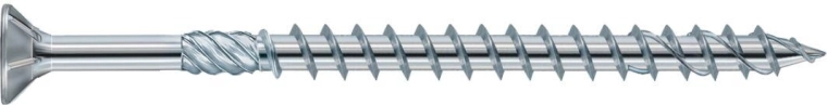 Βίδα για ξύλινες κατασκευές 6,0 × 80 mm TX30, γαλβανισμένη (100 τεμ.)