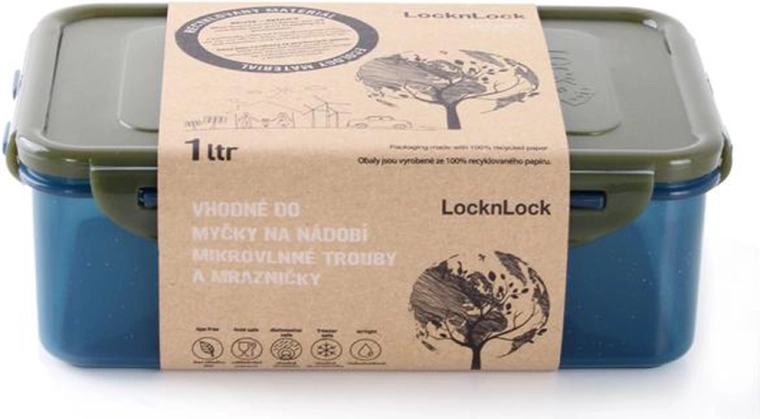 Locknlock δοχείο τροφίμων από ανακυκλώσιμο πλαστικό 1000 ml