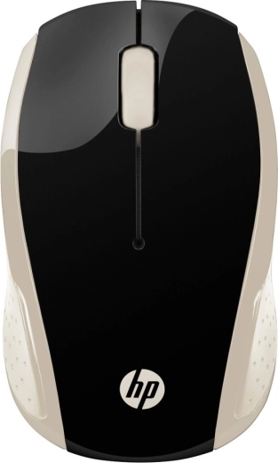 Ασύρματο ποντίκι HP Classic 200 Silk Gold μαύρο‑χρυσό