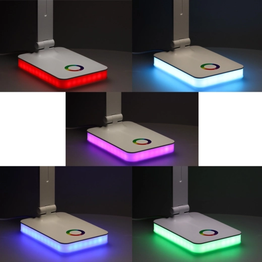 RGB οπίσθιος φωτισμός βάσης για ατμόσφαιρα