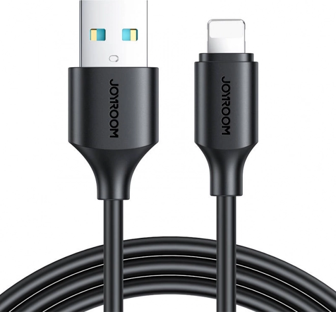 Καλώδιο Joyroom USB-A σε Lightning 0,25 m 2,4 A μαύρο