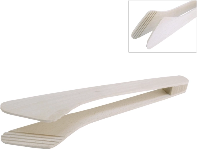 Ξύλινη λαβίδα-σπάτουλα 29,5 cm
