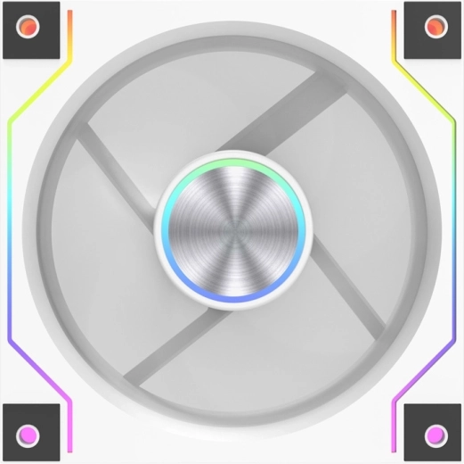 DarkFlash DM20 LINE ARGB 120mm ανεμιστήρας ψύξης λευκός