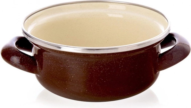 Σμαλτωμένη κατσαρόλα Brown 14 cm, 0,6 l ORION