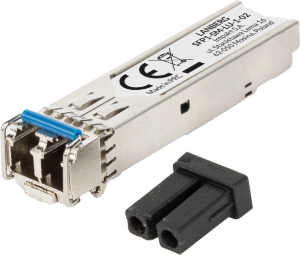 Οπτική μονάδα SFP Lanberg 1,25 Gb/s, singlemode, 2 km, Duplex LC/UPC