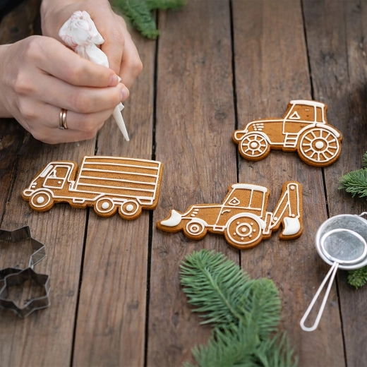 Ιδανικά για gingerbread, μπισκότα και ζαχαρόπαστα