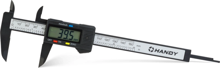Ψηφιακό παχύμετρο 150 mm με μπαταρία LR44