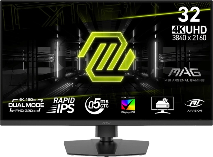 Gaming monitor MSI MAG 322URDF E16 31,5" 4K UHD 160 Hz