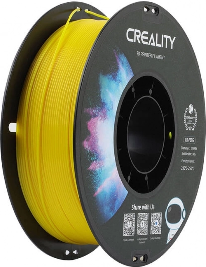Νήμα PETG Creality κίτρινο 1,75 mm