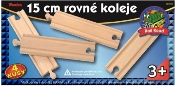 Maxim ίσιες ράγες 15 cm – 4 τεμ.