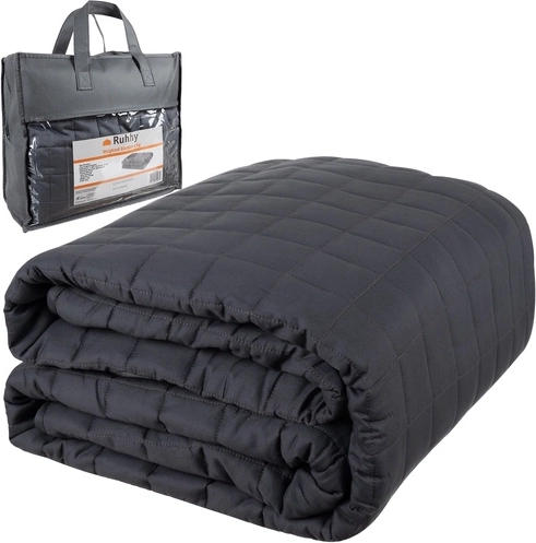 Βαρυτική κουβέρτα Ruhhy 150 × 200 cm, 6 kg, γκρι