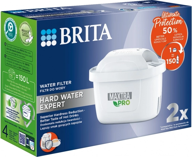 Ανταλλακτικό φυσίγγιο φίλτρου BRITA MAXTRA PRO Hard Water Expert, 2 τεμ.