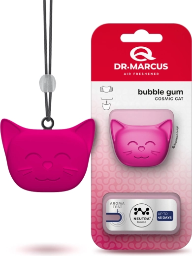 Dr. Marcus Cosmic Cat αποσμητικό χώρου αυτοκινήτου Bubble Gum