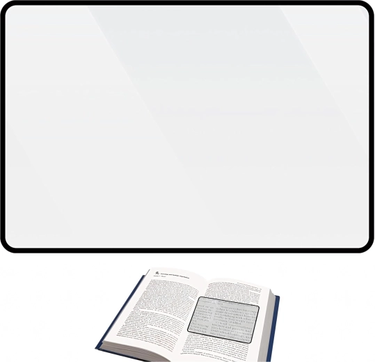 Πλατιά επιφάνεια για εύκολη ανάγνωση