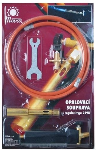 Σετ φλογισμού με στρογγυλό καυστήρα για προπάνιο‑βουτάνιο