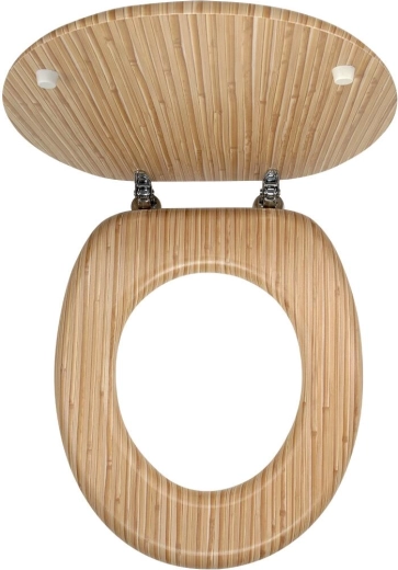 Κάθισμα λεκάνης WC από καπλαμά μπαμπού