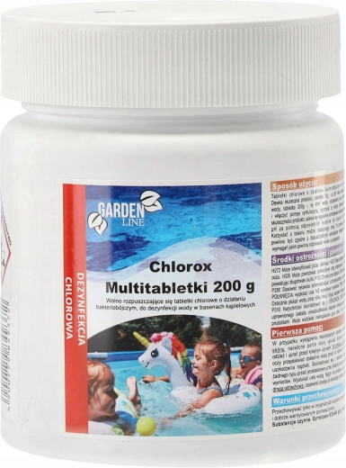 Χλωριωμένα πολυδισκία για πισίνα CHLOROX 200 g, συσκευασία 0,4 kg