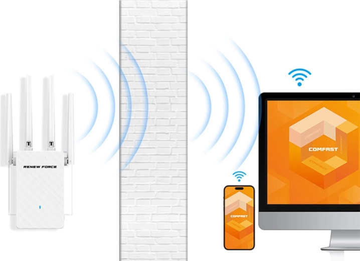 Ταχύτητα έως 300 Mb/s στη ζώνη 2,4 GHz