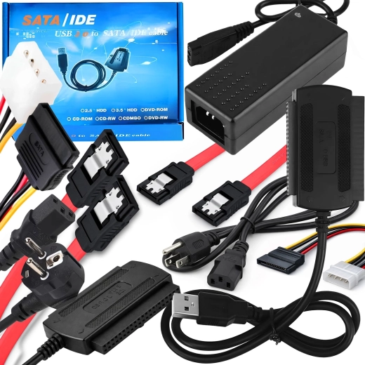 Καθολικός προσαρμογέας USB για δίσκους SATA και IDE Renew Force