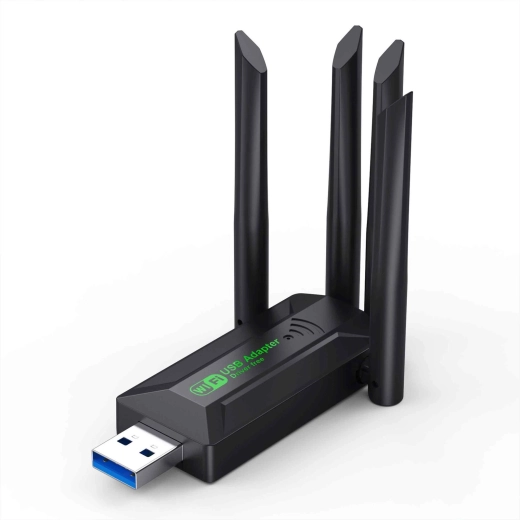 Wi‑Fi USB προσαρμογέας διπλής ζώνης 1300 Mb/s