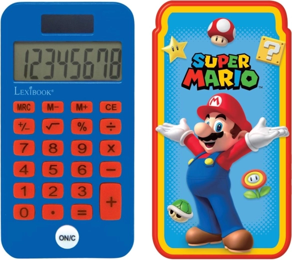 Αριθμομηχανή τσέπης με θέμα SUPER MARIO από τη Lexibook
