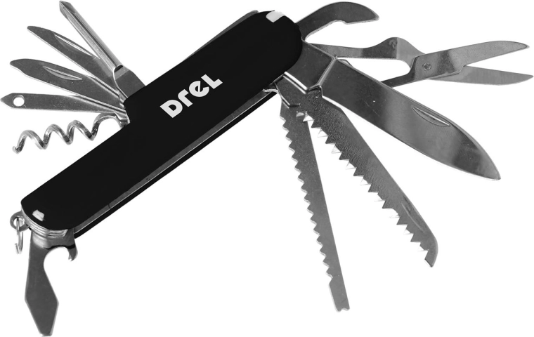 Πολυλειτουργικό πτυσσόμενο σουγιάς τσέπης 13 λειτουργιών