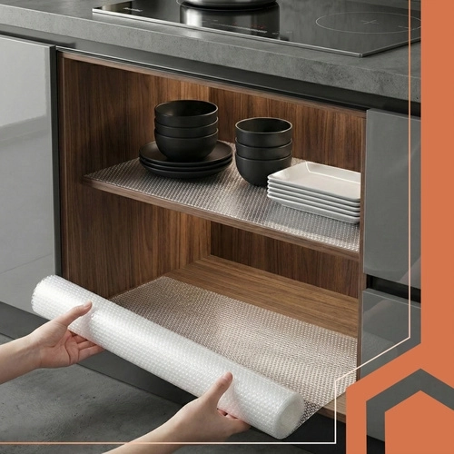 Προστασία ραφιών και ντουλαπιών από υγρασία και γρατζουνιές