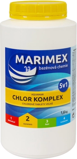 Marimex komplex 5σε1 πολυλειτουργικές ταμπλέτες για πισίνα 1,6 kg