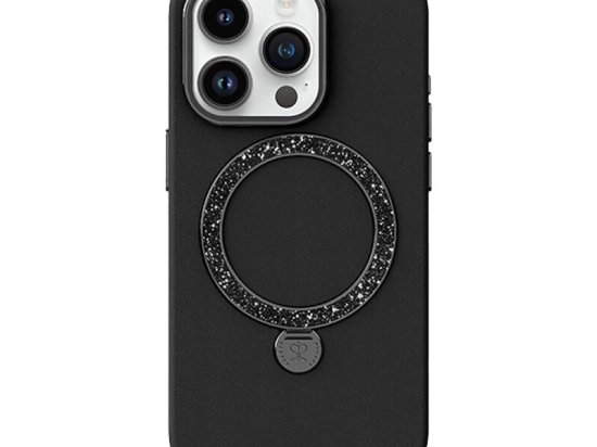 Joyroom Dancing Circle θήκη με MagSafe για iPhone 14 Pro μαύρη