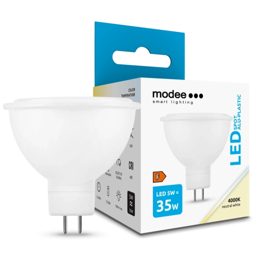 Λάμπα LED GU5.3/MR16 5 W ουδέτερο λευκό 4000 K – Modee Lighting