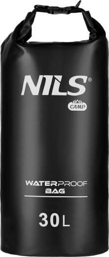 Αδιάβροχη τσάντα (dry bag) NILS Camp 30 l μαύρη