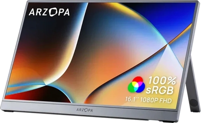 Φορητή οθόνη Arzopa Z1C 16,1" Full HD 144 Hz IPS (γκρι)
