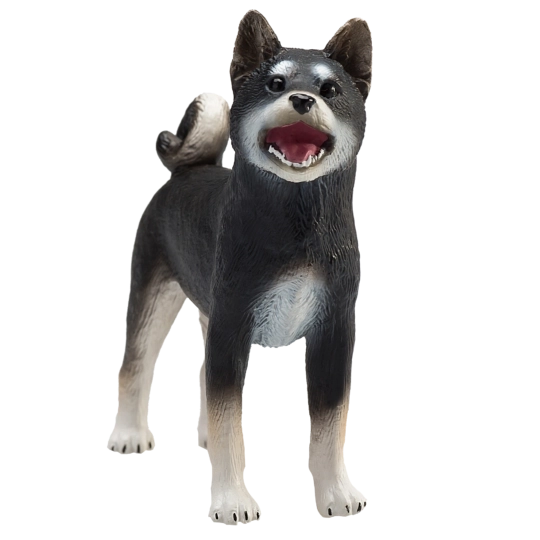 Mojo σκύλος Shiba-Inu μαύρος – ρεαλιστική φιγούρα