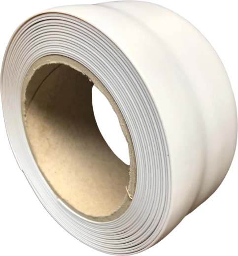Αυτοκόλλητη περιμετρική ταινία δαπέδου PVC 52 mm × 5 m ανοιχτό γκρι