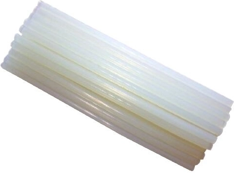 Ράβδοι κόλλας θερμοκόλλησης 11 × 300 mm, λευκές, 1 kg