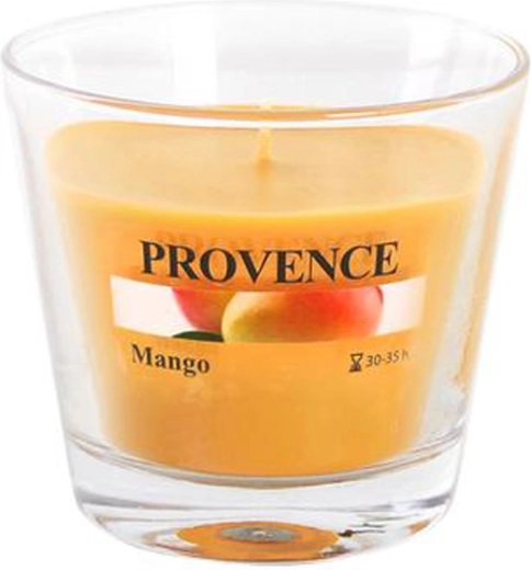 Αρωματικό κερί σε γυάλινο δοχείο PROVENCE μάνγκο 35 ώρες