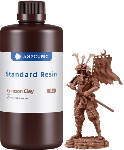Anycubic standard ρητίνη για LCD/DLP 3D εκτύπωση (Crimson Clay – καρμινένιος πηλός)